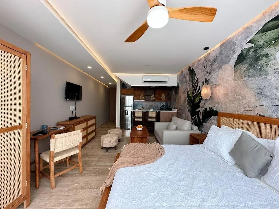 Aldea Zama Loft, Confort & Pool Τουλούμ 0*,  Μεξικό